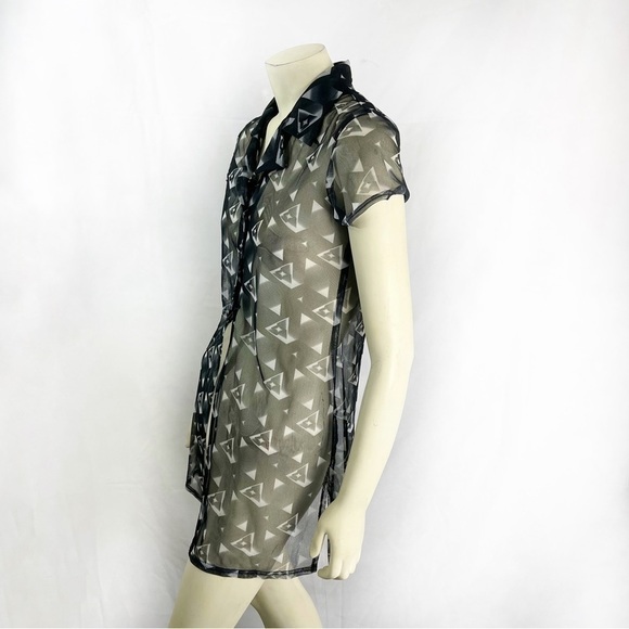 Jodi Michaels Vintage Sheer 90s blouse - Picture 2 of 9